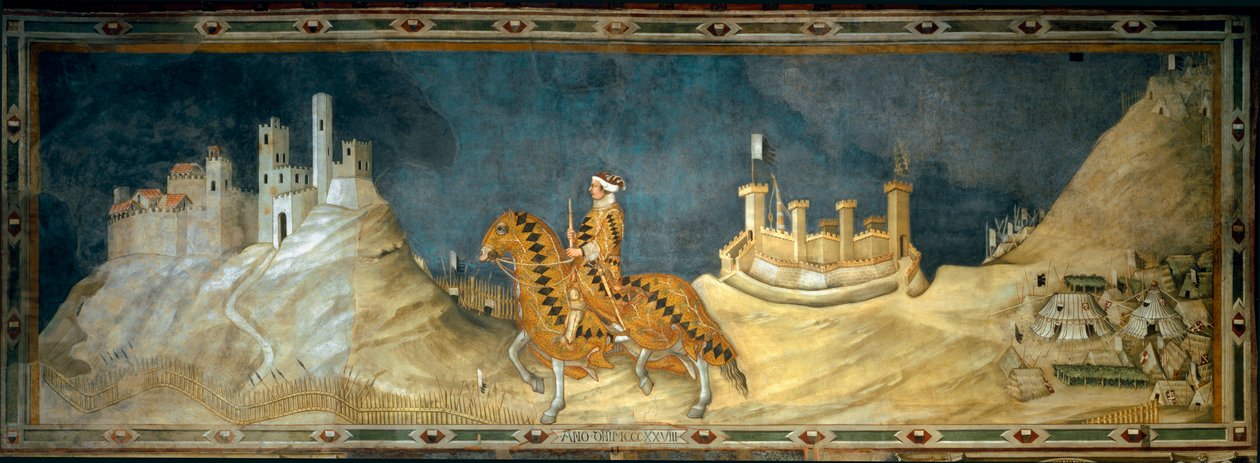 Guidoriccio da Fogliano. 1328