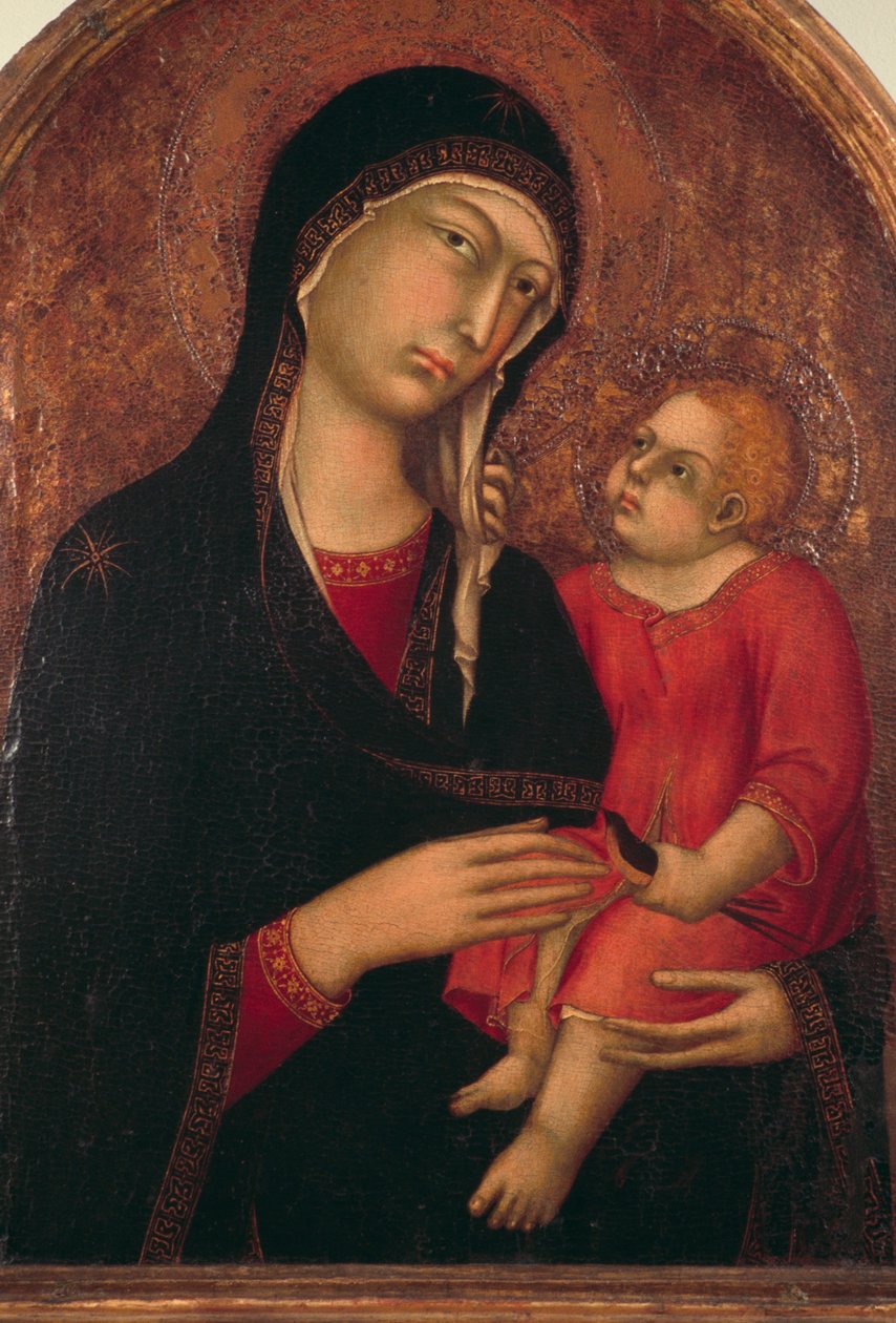 Madonna ve Çocuk by Simone Martini
