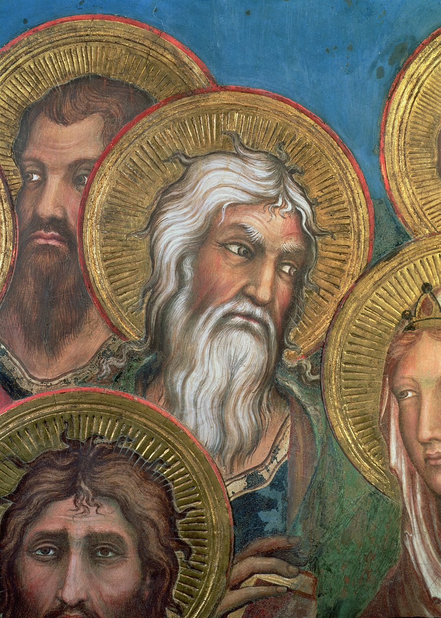 Maesta: St. Andrew, 1315 (51591 detayı) by Simone Martini
