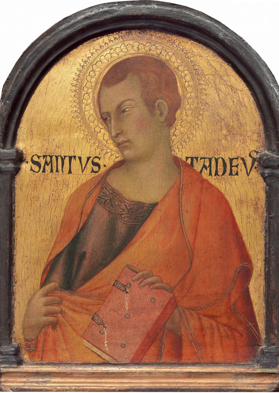 Aziz Yahuda Thaddeus, c. 13151320. by Simone Martini