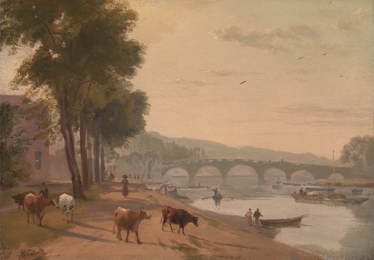 Thames Nehri üzerindeki Richmond Köprüsü