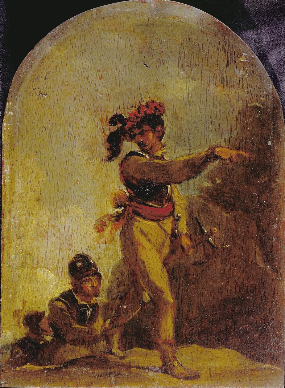 askerler by Sir Peter Francis Bourgeois