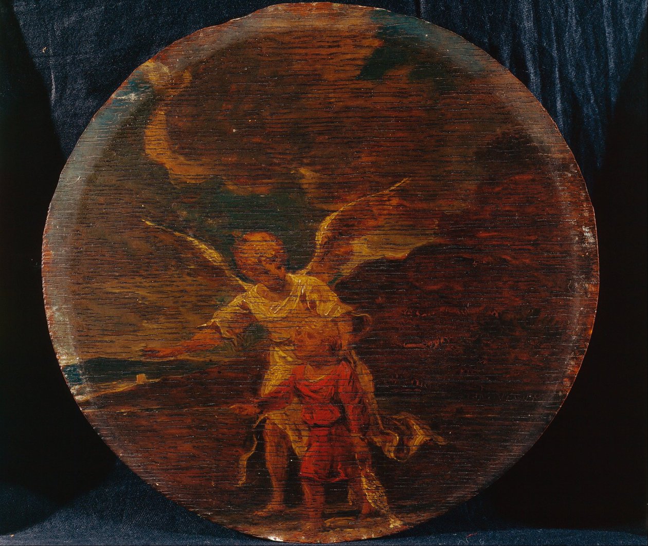Tobias ve Melek by Sir Peter Francis Bourgeois