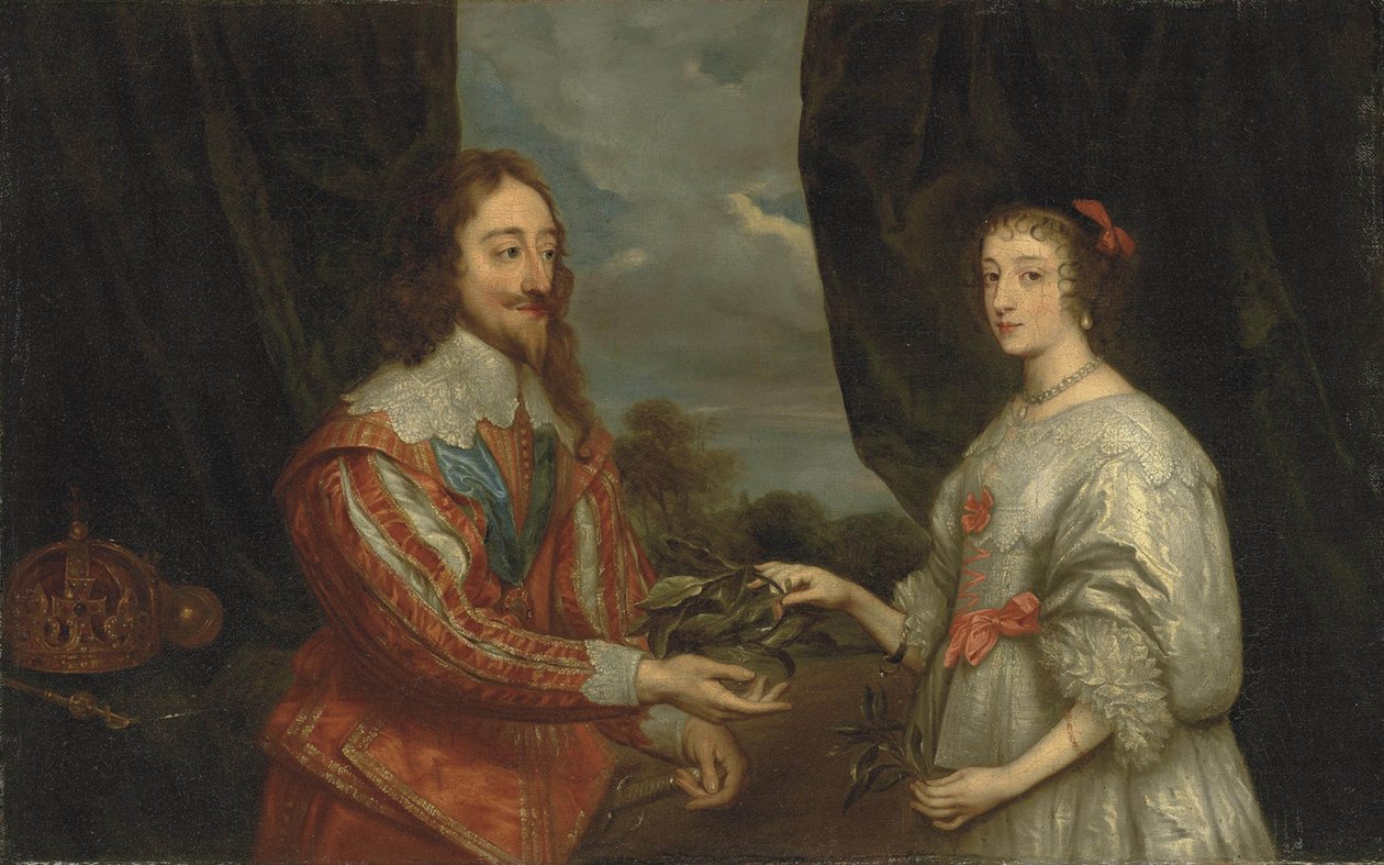 Kral I. Charles ve Kraliçe Henrietta Maria