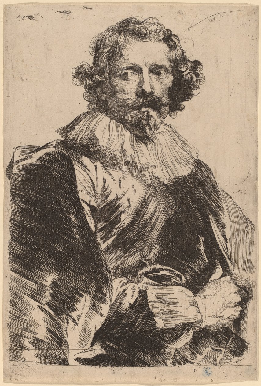 Lucas Vorsterman by Sir Anthony van Dyck