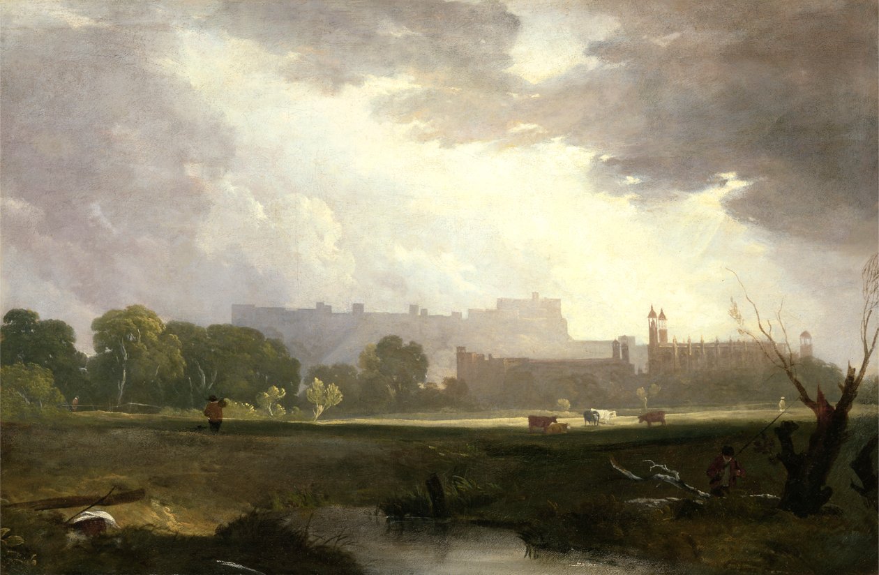 Eton'dan Windsor by Sir Augustus Wall Callcott