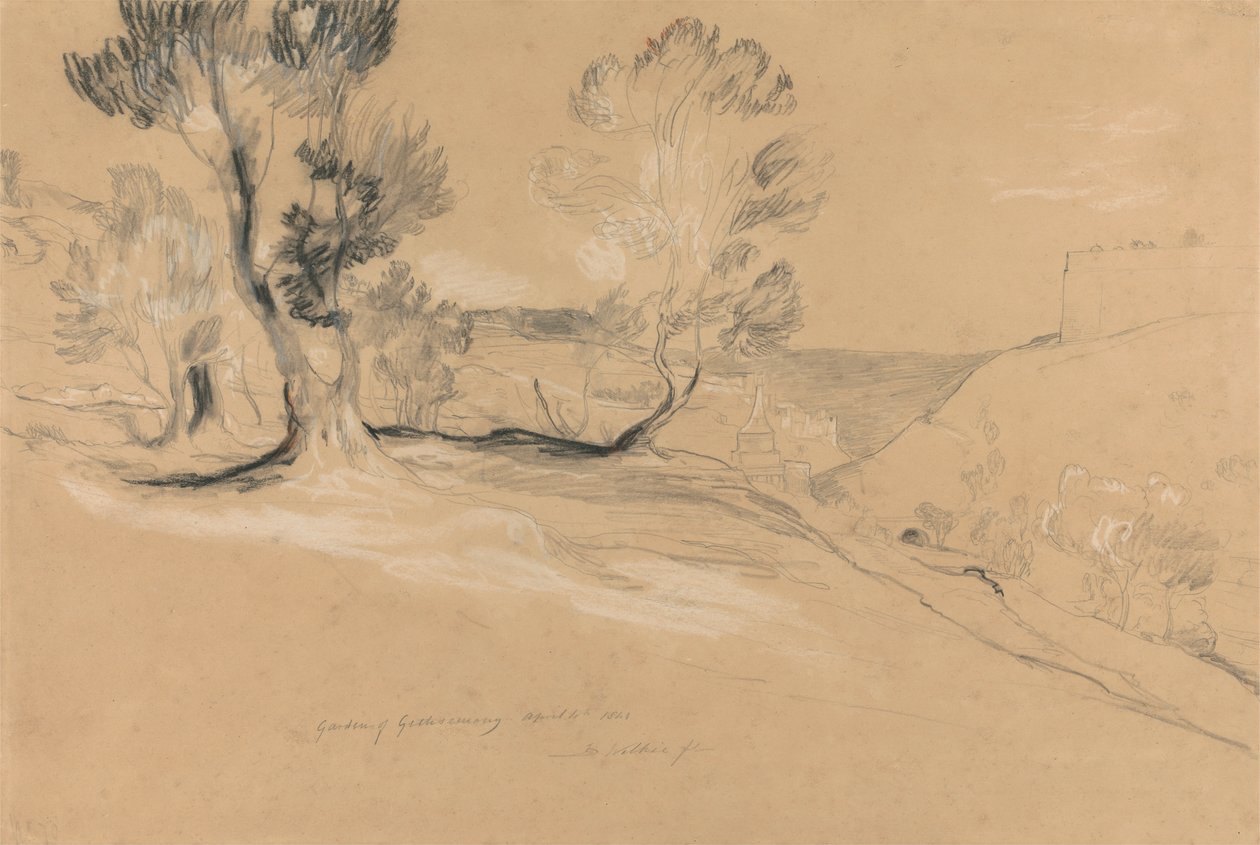 Getsemani Bahçesi by Sir David Wilkie