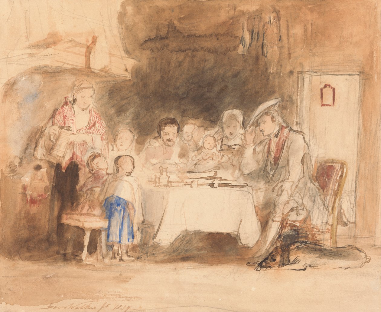 Etten Önce Grace by Sir David Wilkie