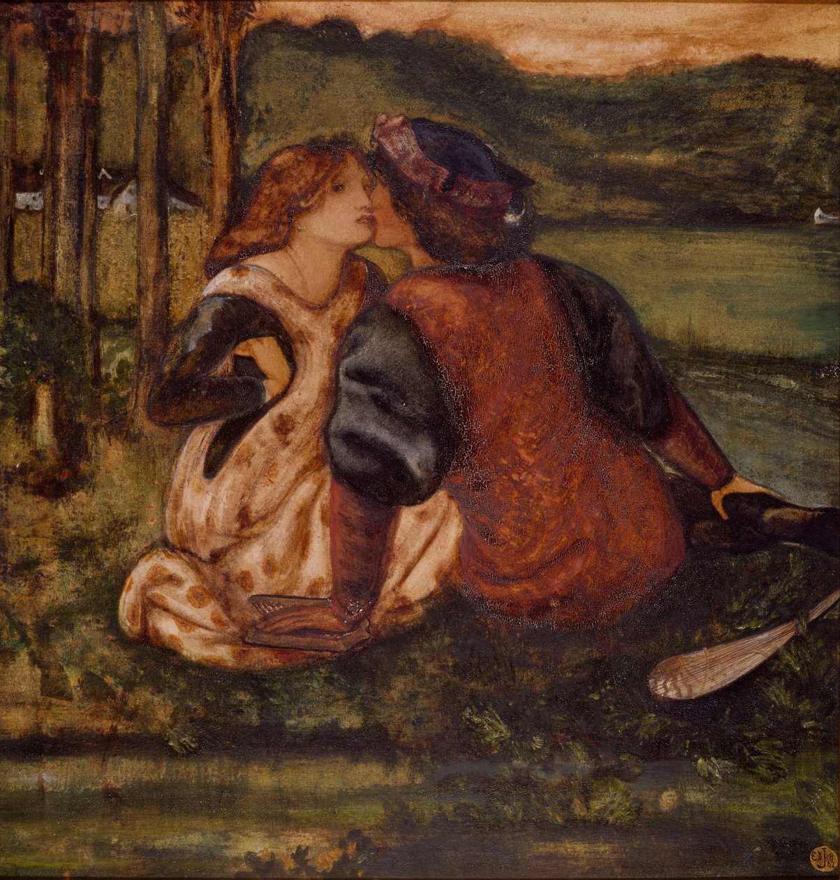 Bir İdil, 19. yüzyılın ortalarında. by Sir Edward Coley Burne Jones