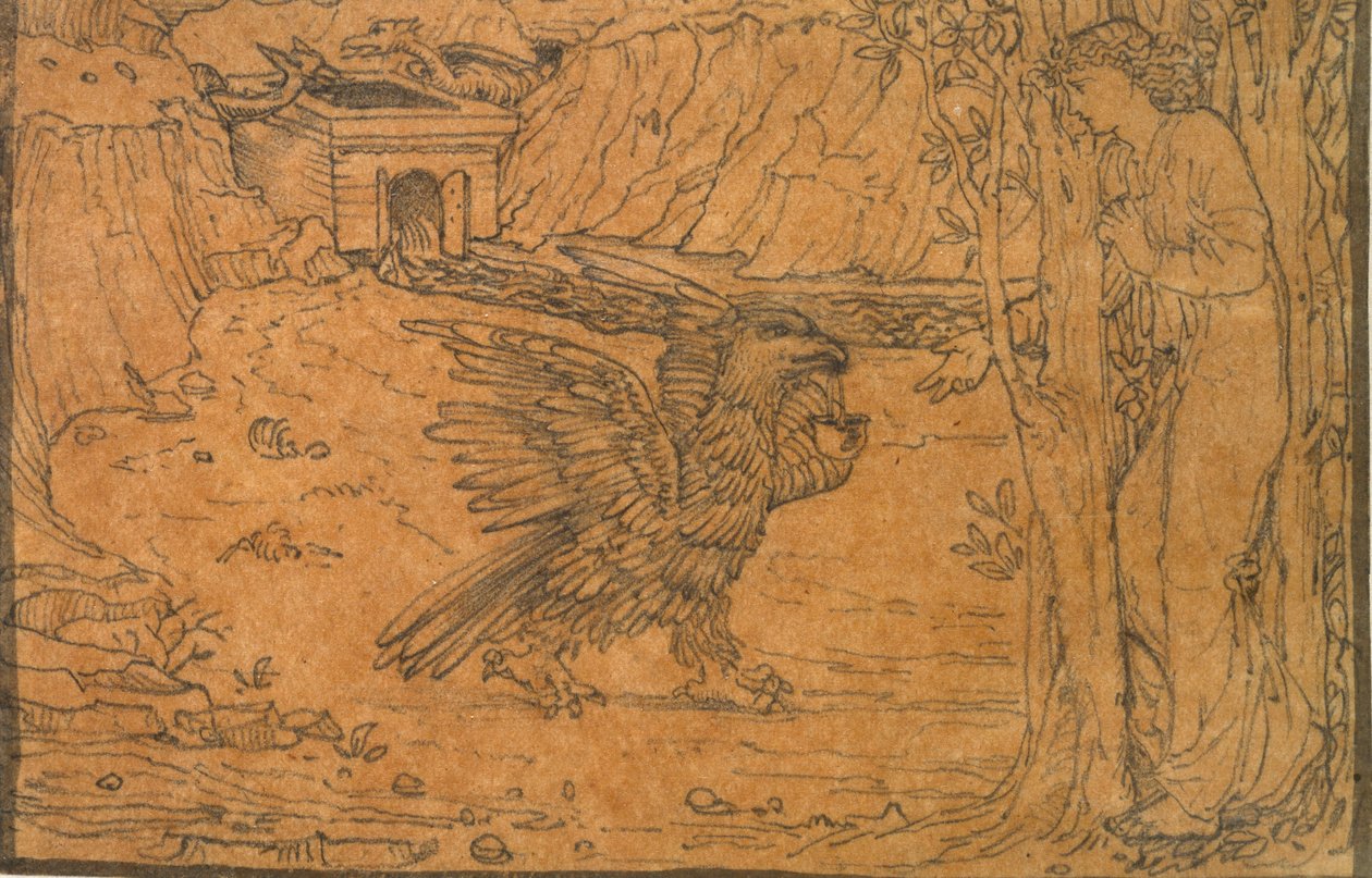 Aşk Tanrısı ve Ruhun Öyküsü: Kara Su, c1864-c1868 by Sir Edward Coley Burne Jones