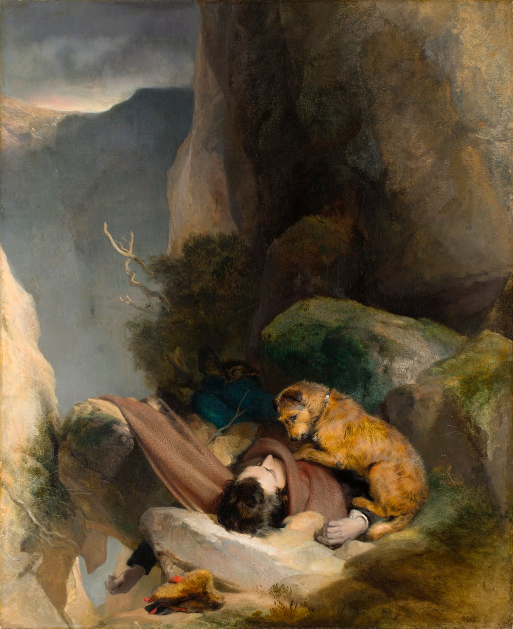 Ek by Sir Edwin Henry Landseer