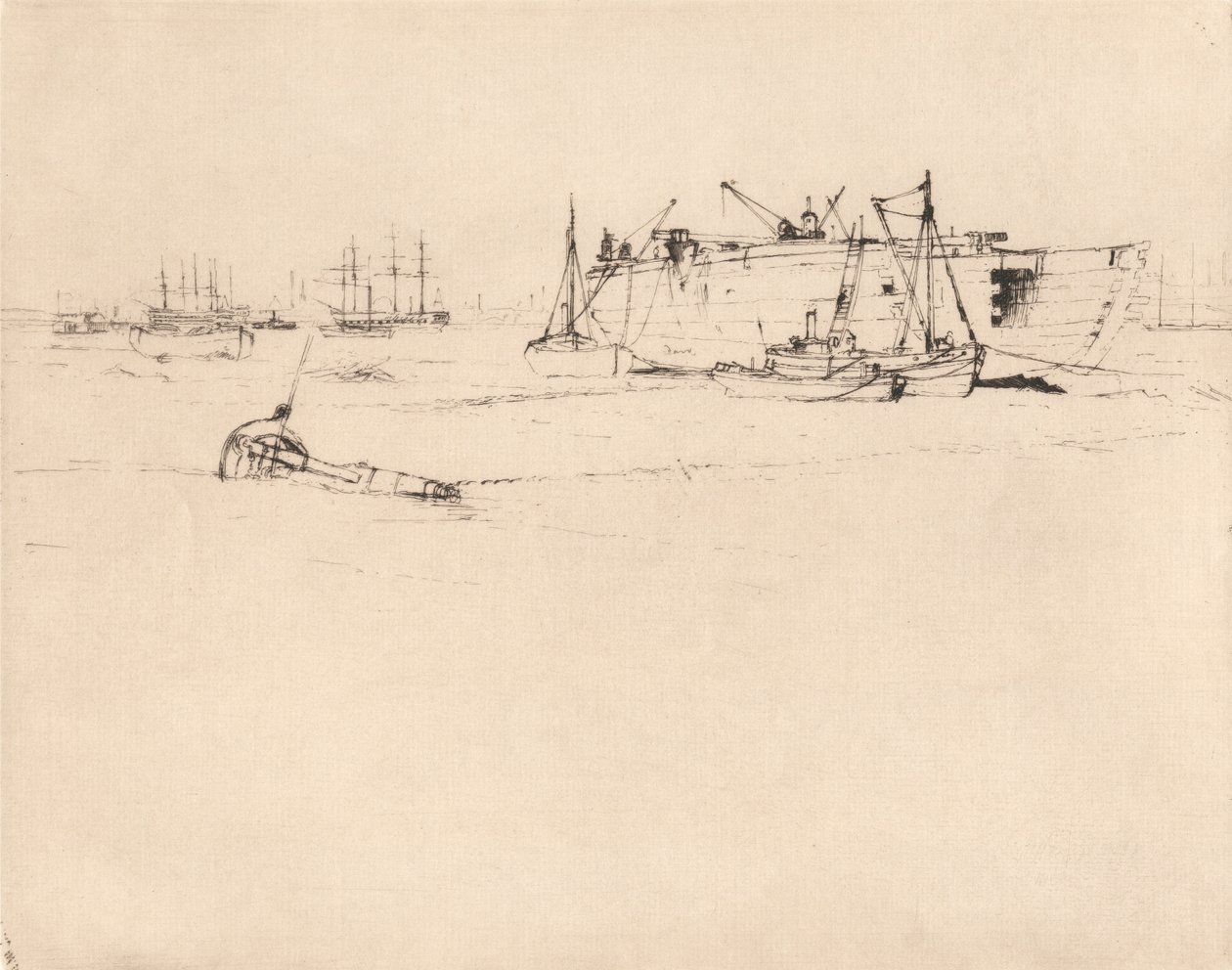 'Büyük Doğulu' #2'nin dağılması by Sir Frank Short
