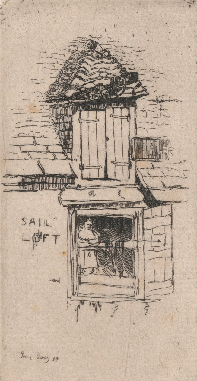 Yelken çatısı, Poole by Sir Frank Short
