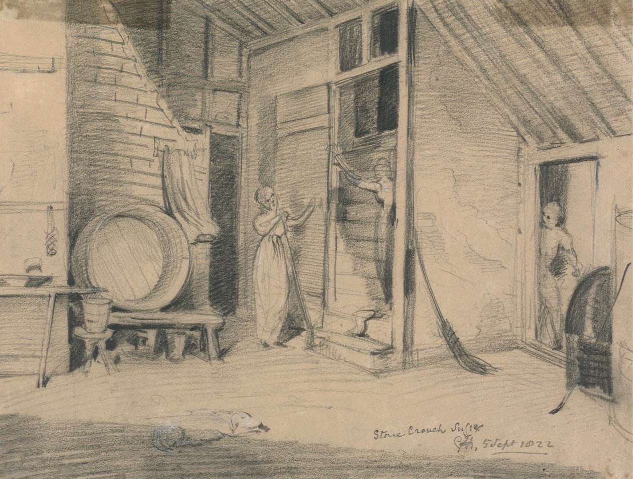 Mutfak: İç Mekan, Taş Çömlek by Sir George Hayter