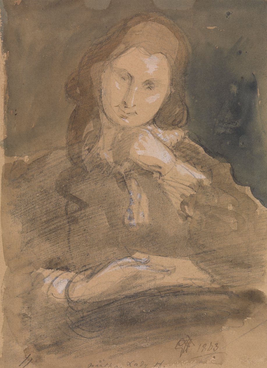 Martha'nın Portre Çalışması, Leydi Hayter by Sir George Hayter