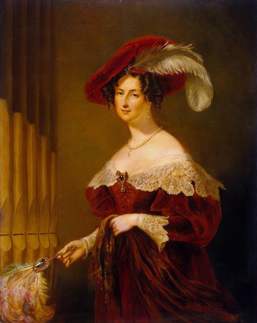 Kontes Yelizaveta Ksaweryevna Vorontsova'nın Portresi 1792-1880, 1832 by Sir George Hayter