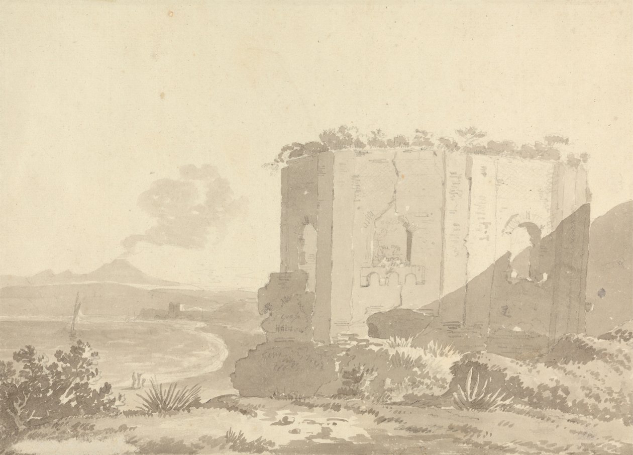 Venüs Tapınağı 18 Mart 1782 Pazartesi by Sir George Howland Beaumont seventh Baronet