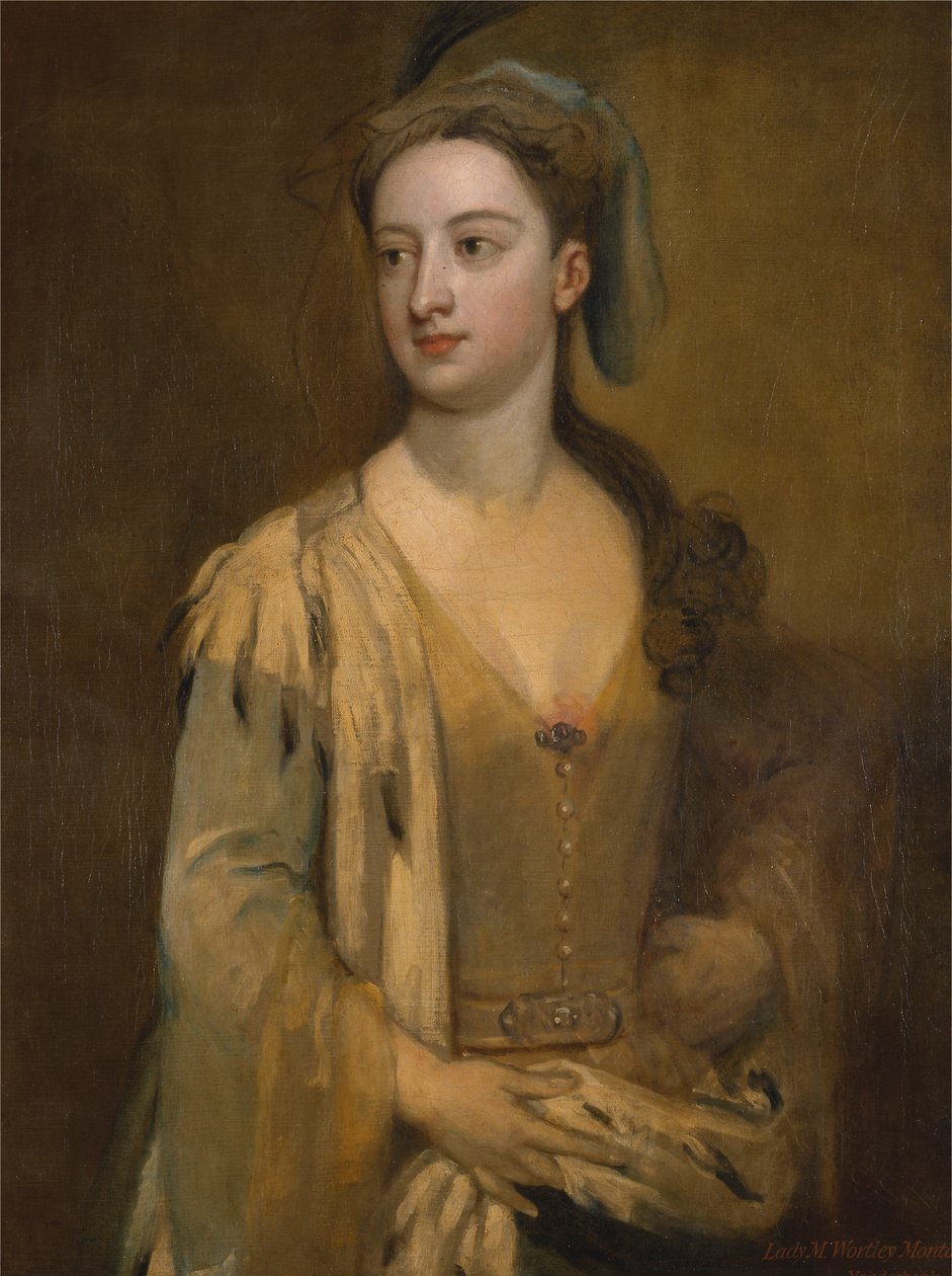 Leydi Mary Wortley Montagu by Sir Godfrey Kneller