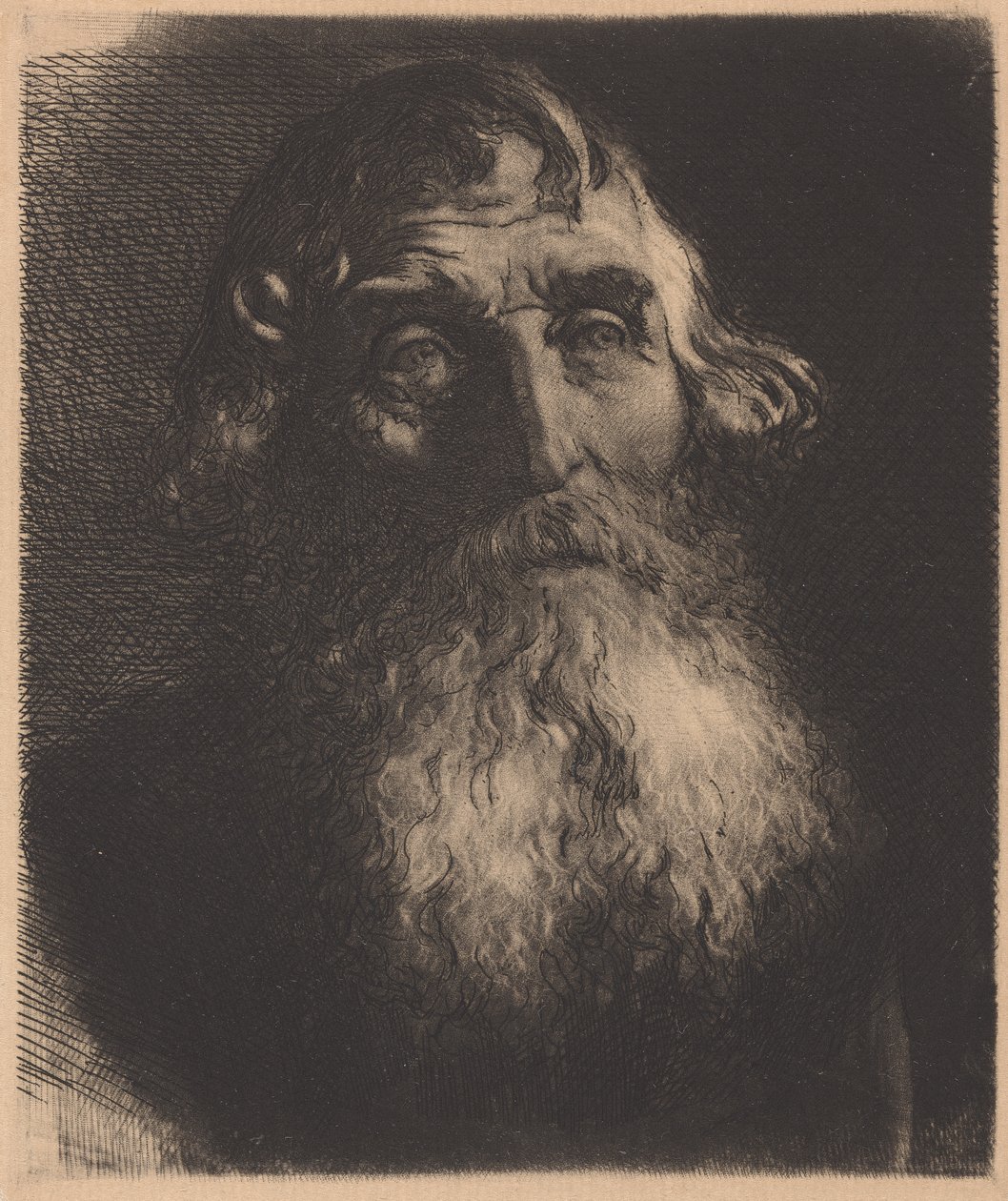 Yaşlı adam by Sir Hubert von Herkomer