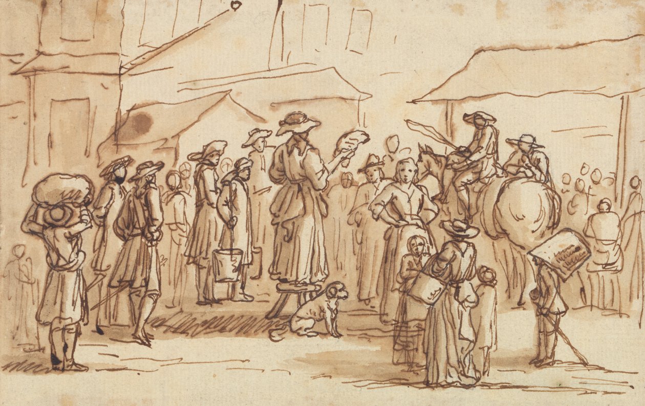 Windsor'da Bir Sahne by Sir James Thornhill