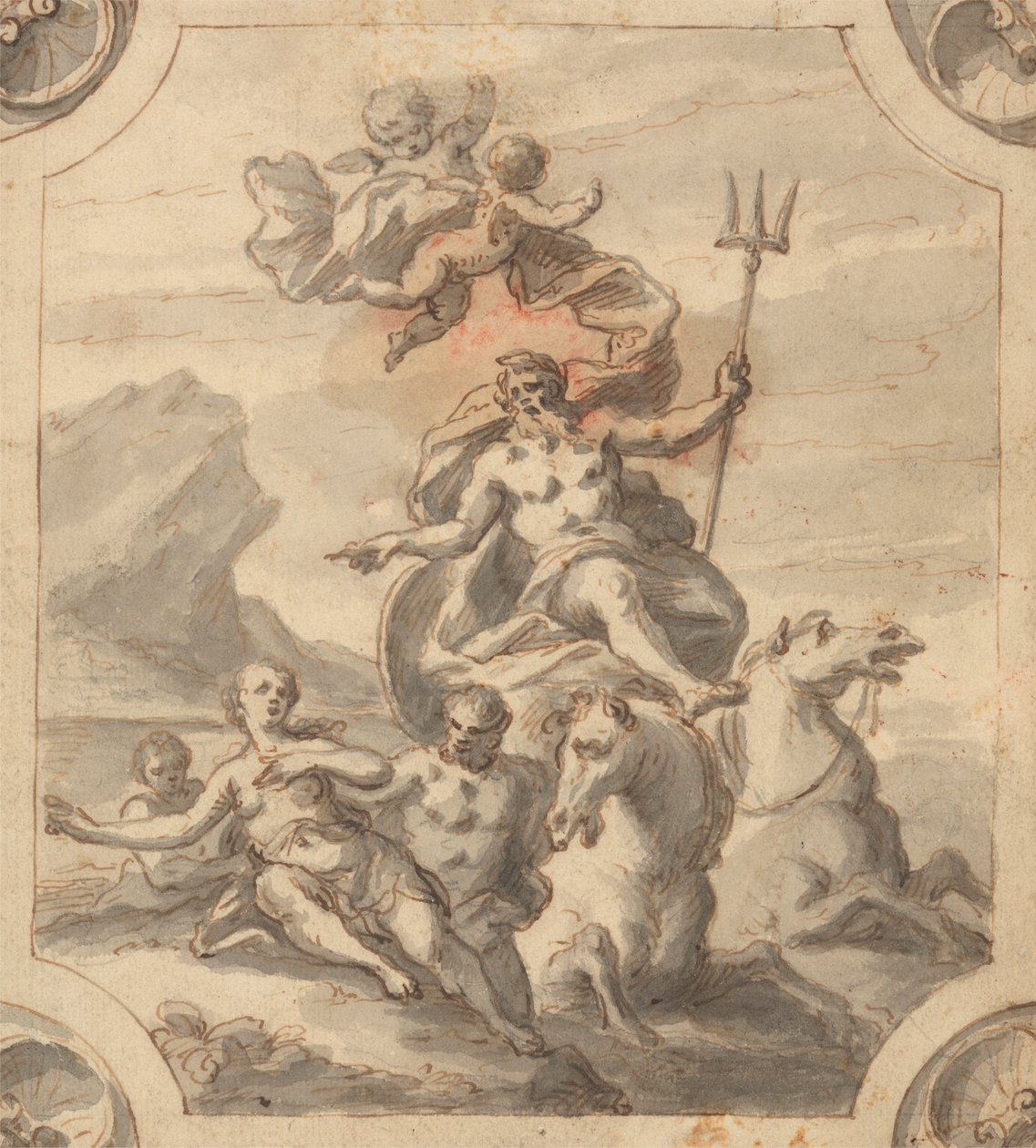 Neptün by Sir James Thornhill