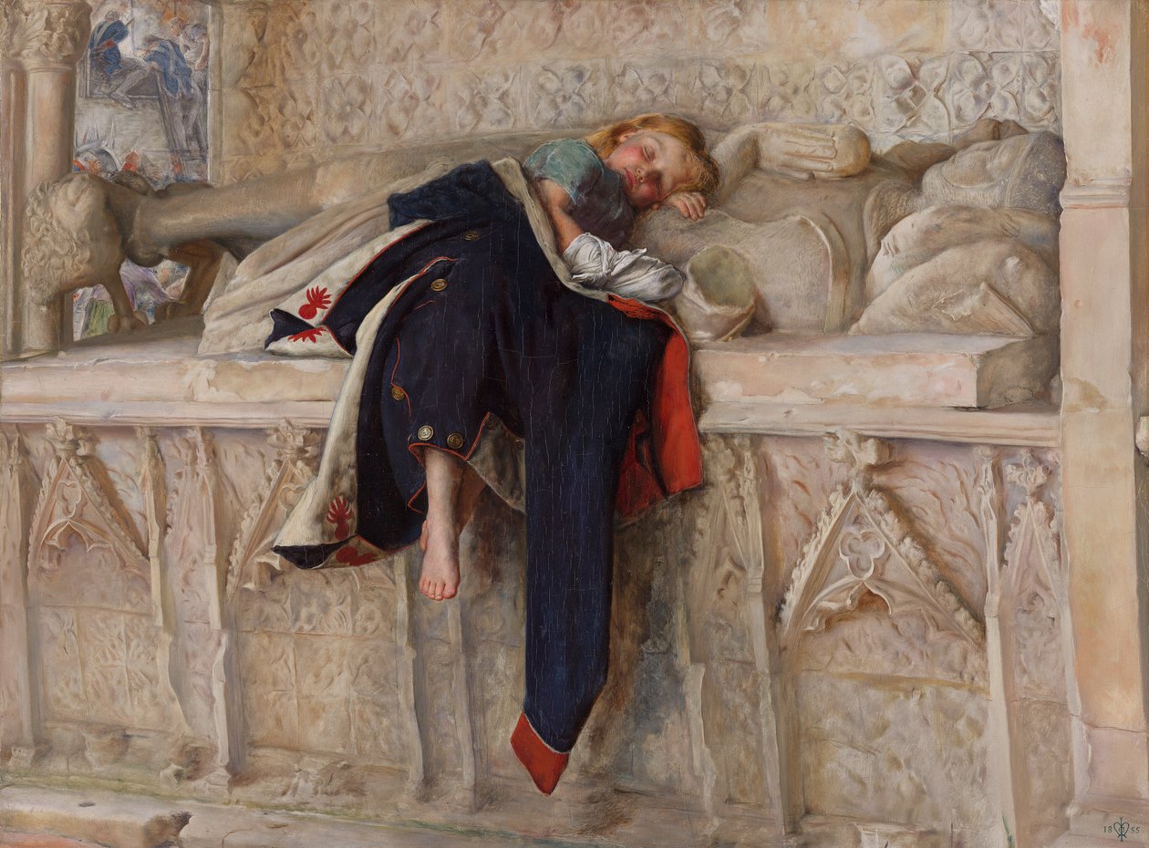 Alayın Çocuğu [1856, Royal Academy of Arts, Londra, sergi kataloğu] by Sir John Everett Millais