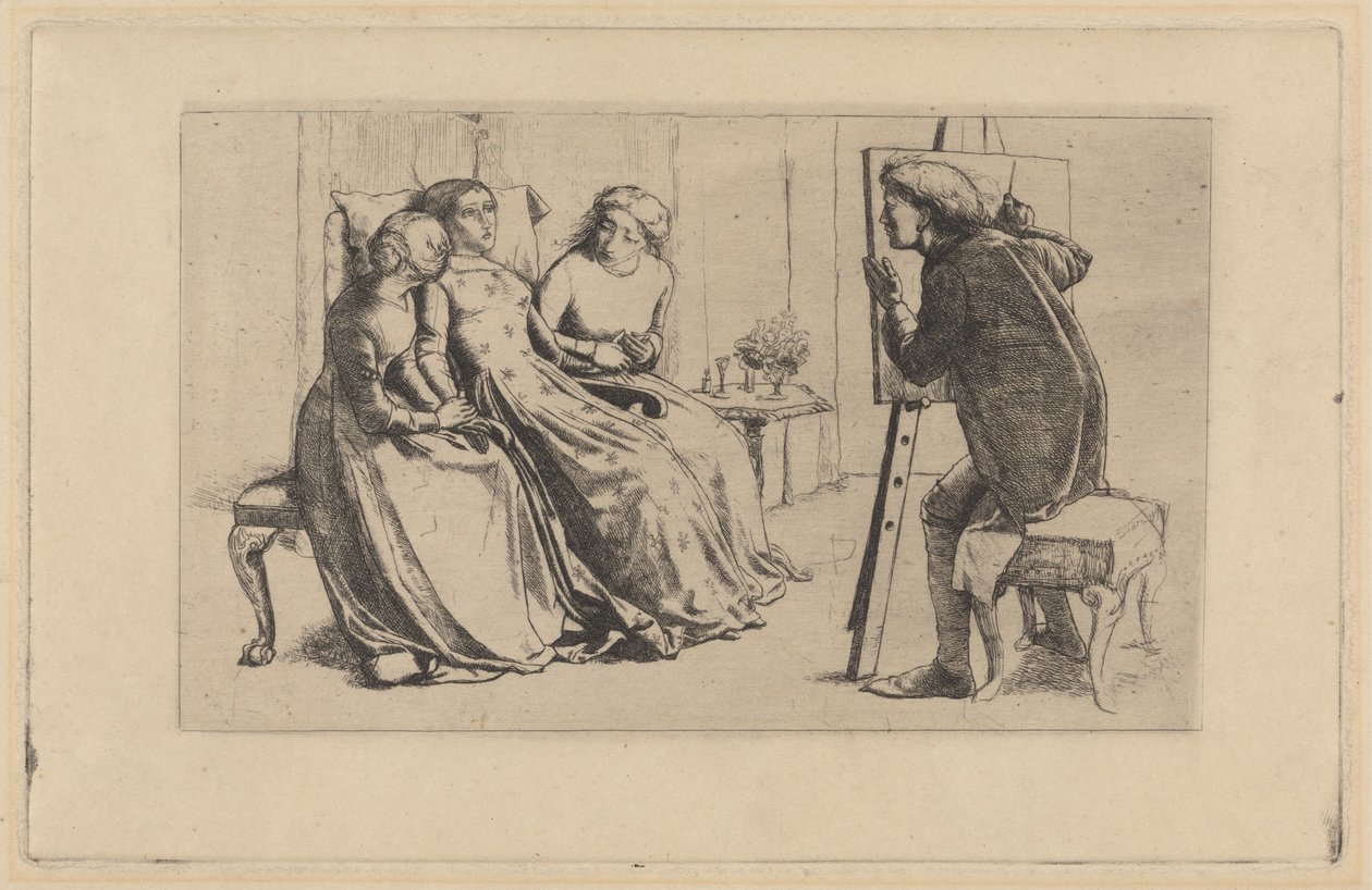 Şefaat Aziz Agnes by Sir John Everett Millais