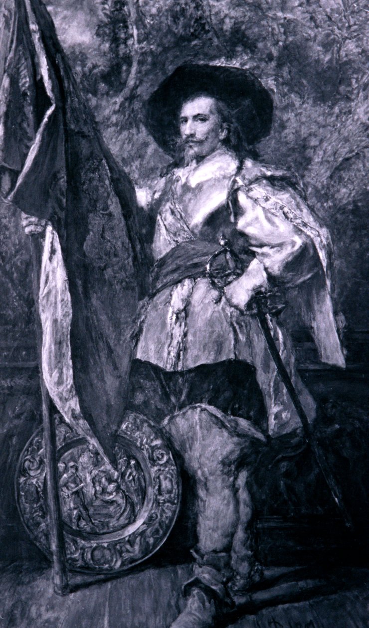 Standart bir taşıyıcı, 1897 by Sir John Gilbert