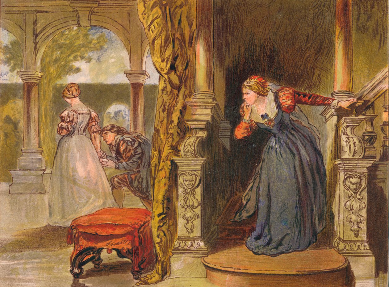 Artık İç Çekme, Bayanlar, Artık İç Çekme, c1875 by Sir John Gilbert