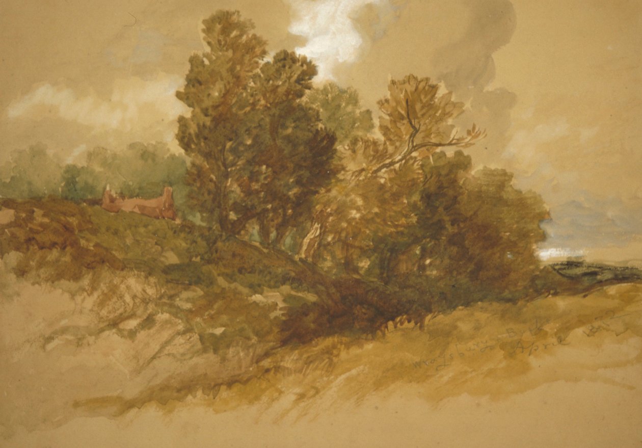 "Wraysbury, Buckinghamshire", 1872. by Sir John Gilbert