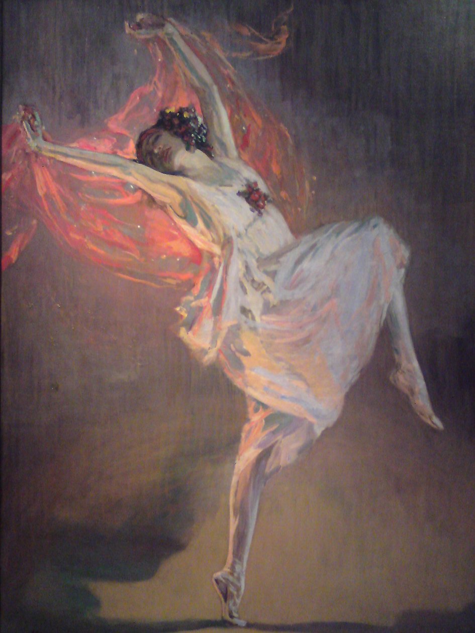 Balerin Anna Pavlova 6-, 7s by Sir John Lavery