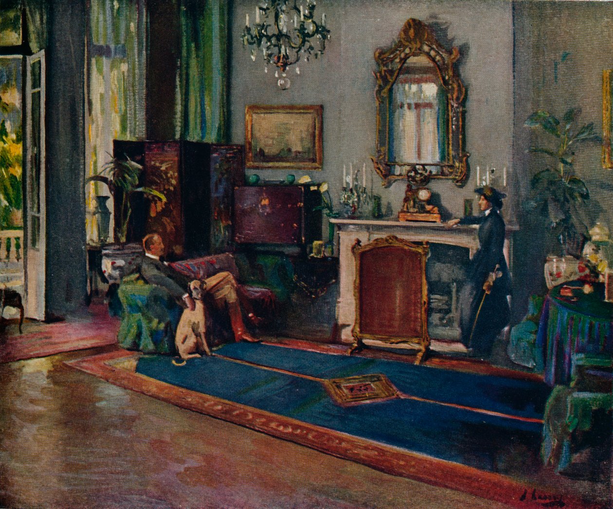 Tazı, 1910, 1914 by Sir John Lavery