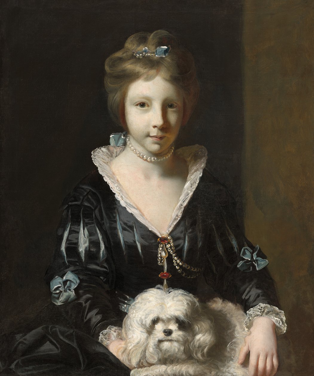 Bayan Beatrix Lister, 1765. by Sir Joshua Reynolds