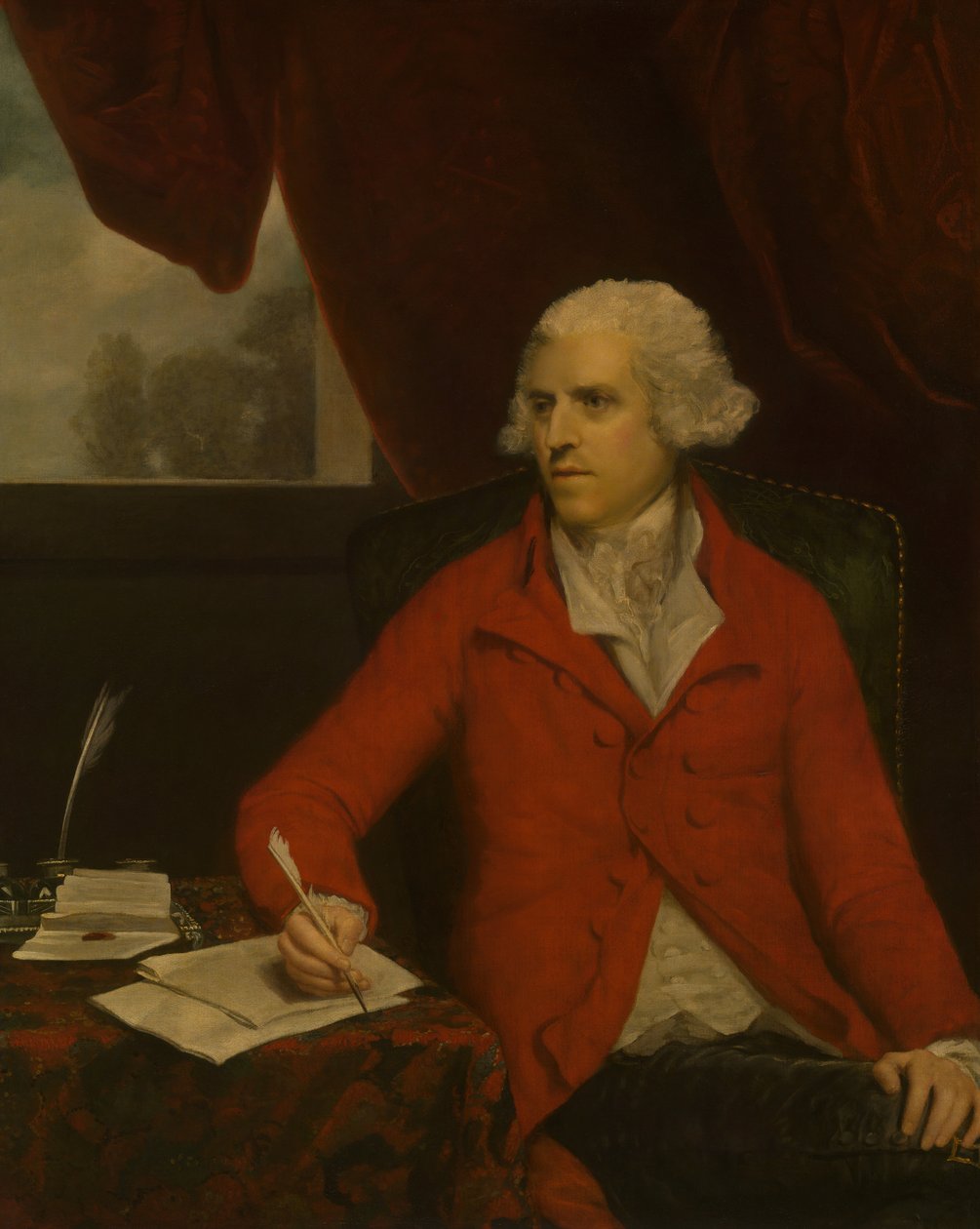 Sir Thomas Rumbold, Bt., 1788. by Sir Joshua Reynolds