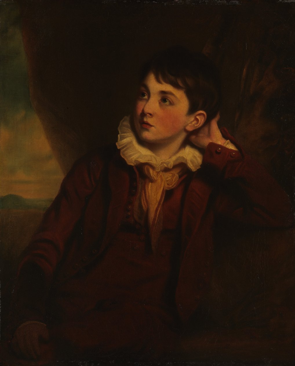 William Archer Shee 1810-1899, Sanatçının Oğlu, yak. 1820. by Sir Martin Archer Shee