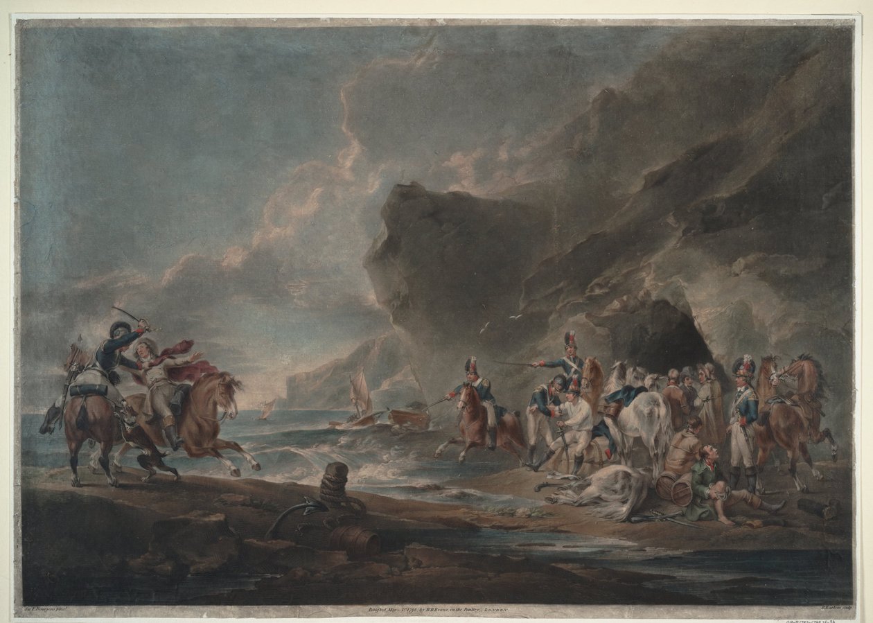 Kaçakçılar yenildi, 1795-1798 by Sir Peter Francis Bourgeois