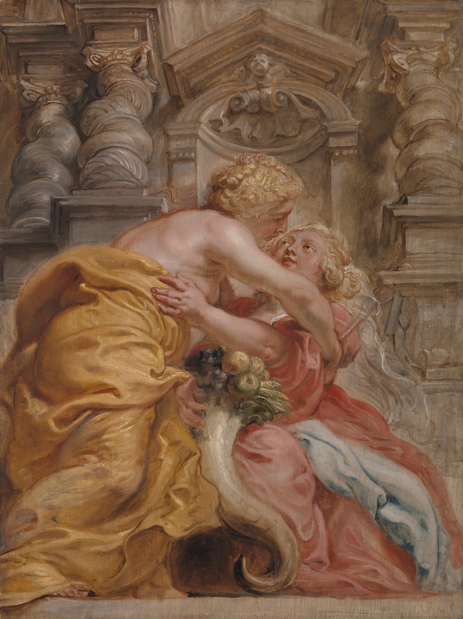 Bereketi Kucaklayan Barış by Sir Peter Paul Rubens