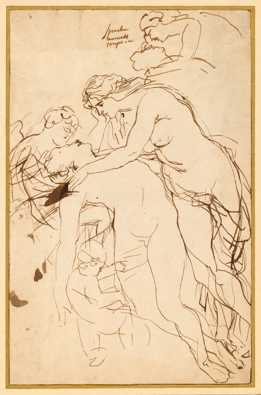 Venüs Ağlayan Adonis by Sir Peter Paul Rubens