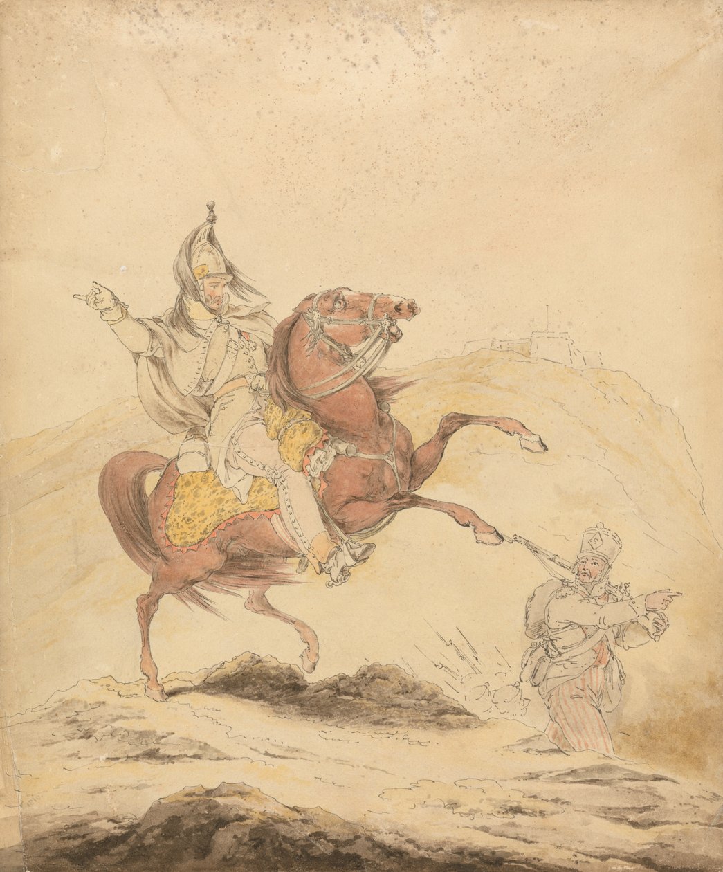 Bir Fransız Ejderhası by Sir Robert Kerr Porter