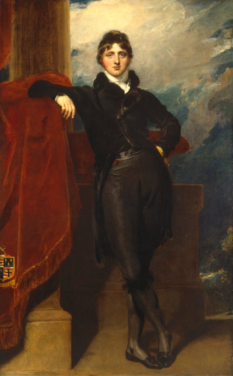 Lord Granville Leveson-Gower, daha sonra ilk Earl Granville by Sir Thomas Lawrence