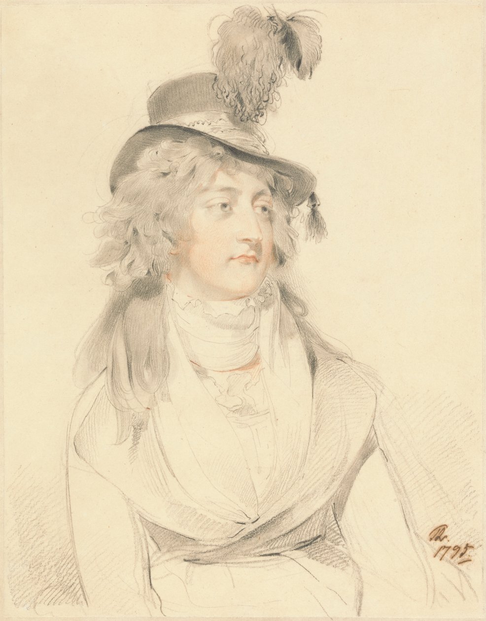 Bayan Lysons'ın Portresi by Sir Thomas Lawrence