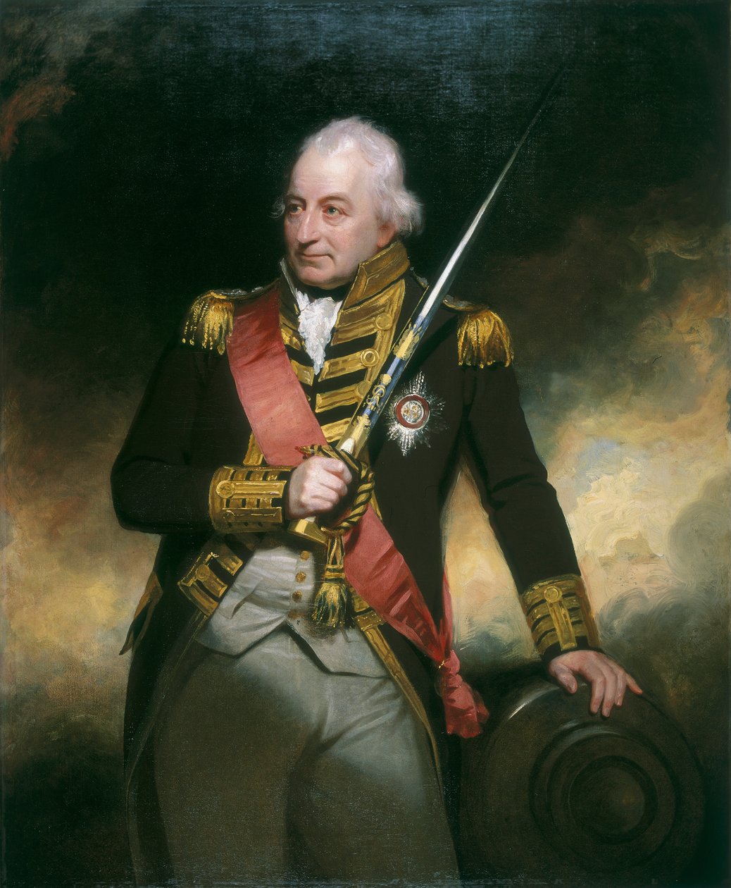 Amiral John Jervis, c1801 by Sir William Beechey