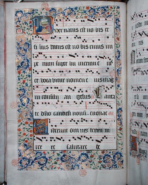 Ms 432 Temporal, Rahibe Margarita Bruynewe tarafından yazılmış, Bruges Karmelitleri Cemaati Rahibeleri tarafından kullanılmıştır. by Sister Cornelia Wulfekkercke