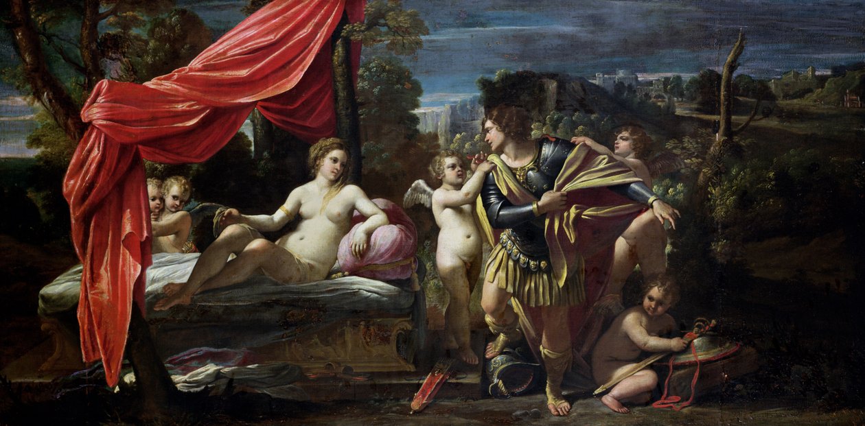 Mars and Venus, before 1620  by Sisto Badalocchio