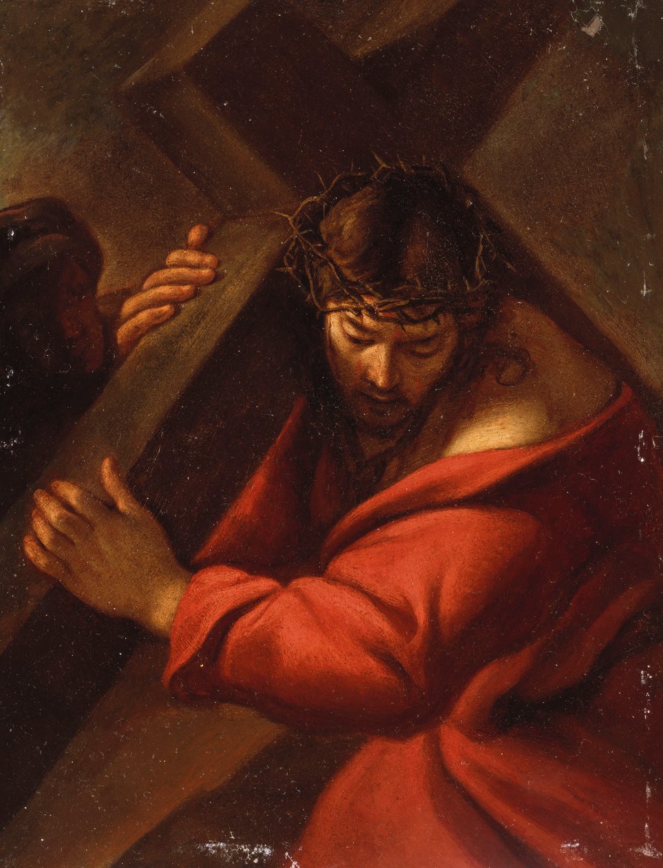 Calvary Yolunda İsa by Sisto Badalocchio