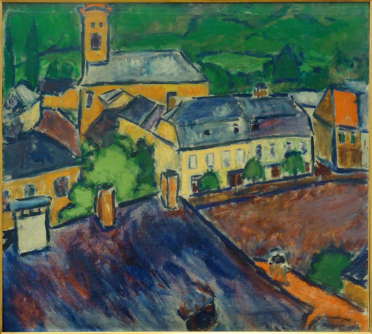 Stadtansicht (Baia Kısrak) by Sándor Galimberti