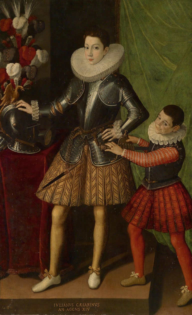 Giuliano Cesarini Genç 1466-1510, yaşları 14, yaklaşık 1586 by Sofonisba Anguissola