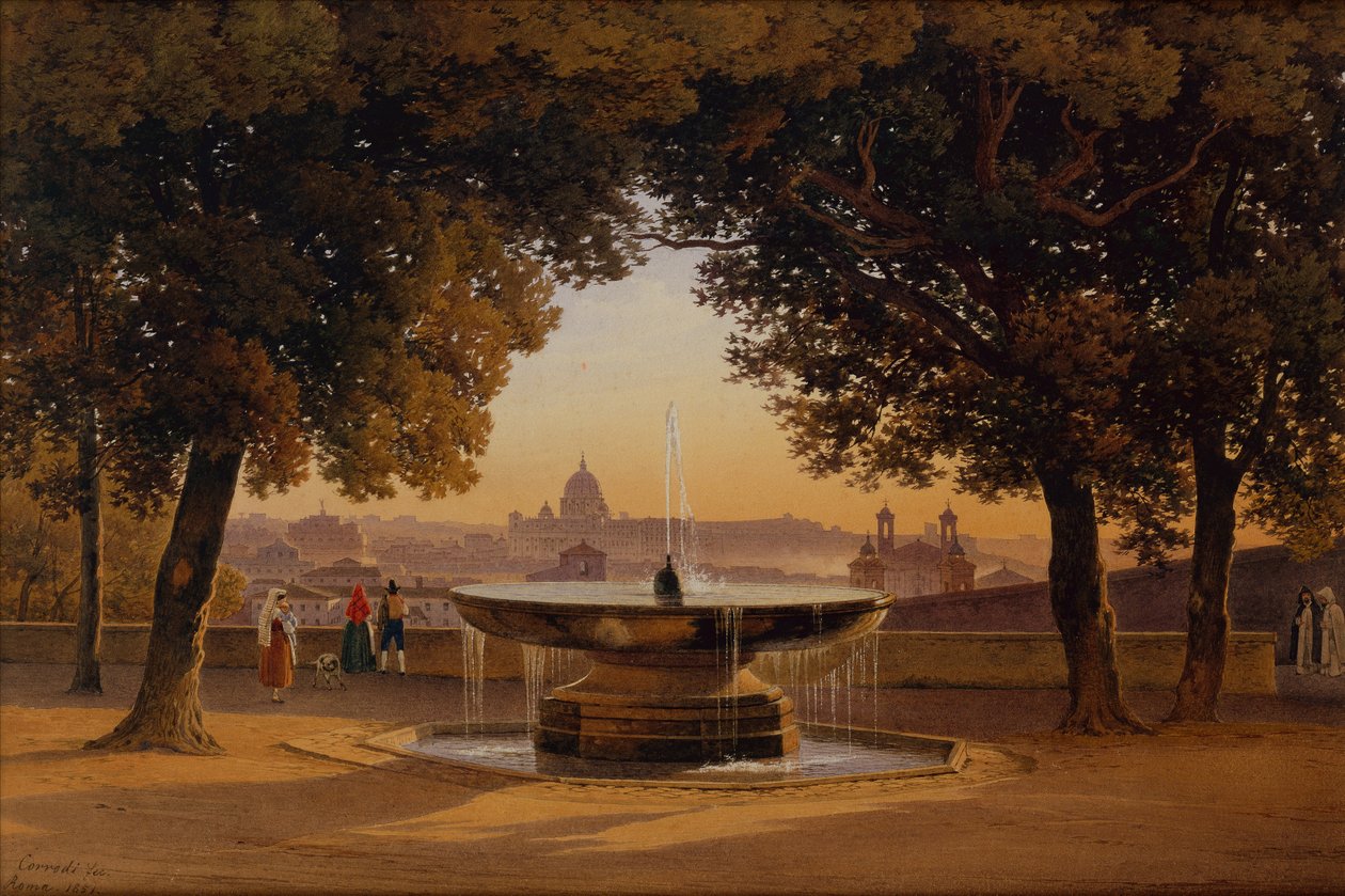 Villa Medici Çeşmesi by Solomon Corrodi