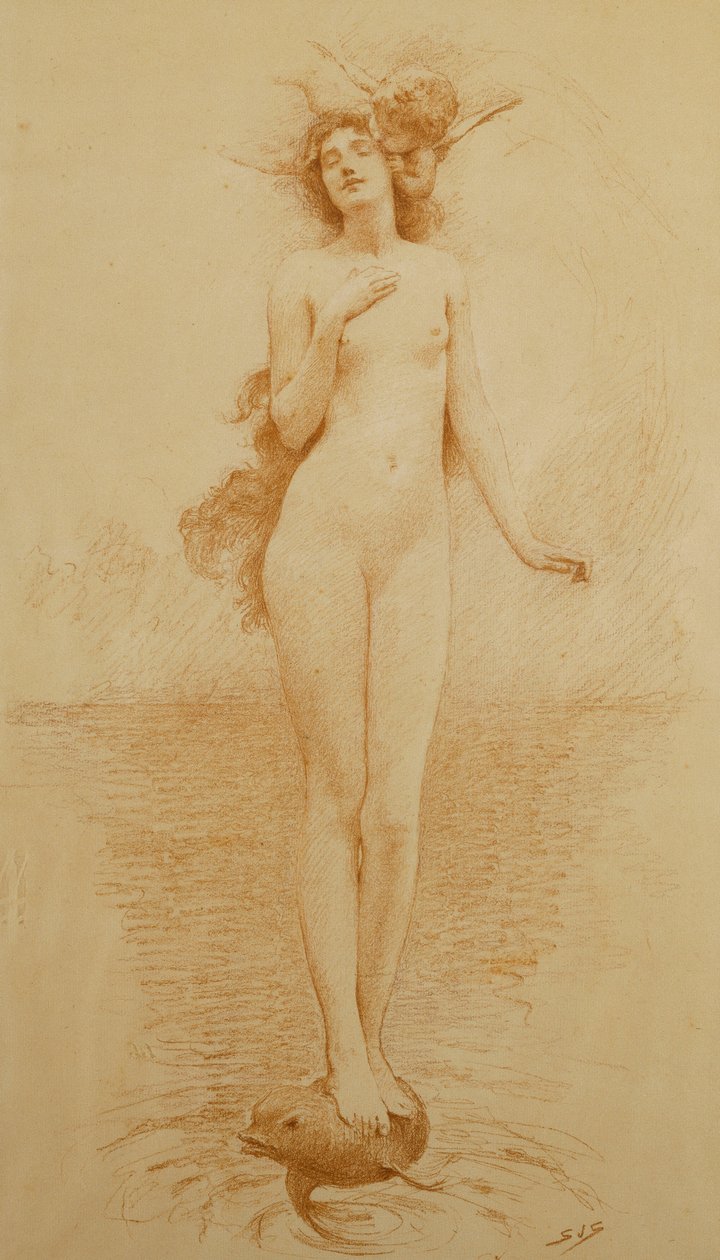 Bir Çalışma - Aşkın Doğuşu, by Solomon Joseph Solomon