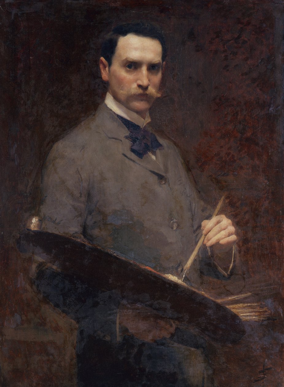 Otoportre, c.1896 (tuval üzerine yağlı boya) by Solomon Joseph Solomon